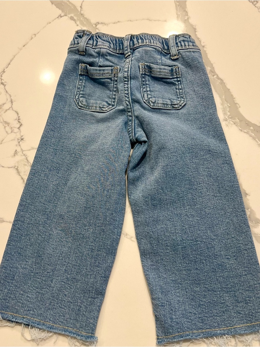 ZARA Kids Girls Blue Denim Jeans Set of 2 - Casual Straight Fit❤️❤️😎 - Picture 10 of 13
